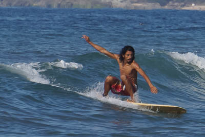 photo of surfer